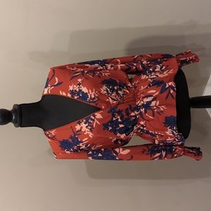 Womens BCBG Rosewood Blouse Size Sm